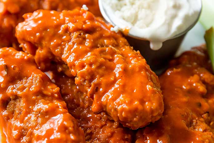 Buffbreaded Wing Buff-a-cue Wings Recipe | Sweet Baby Ray’s